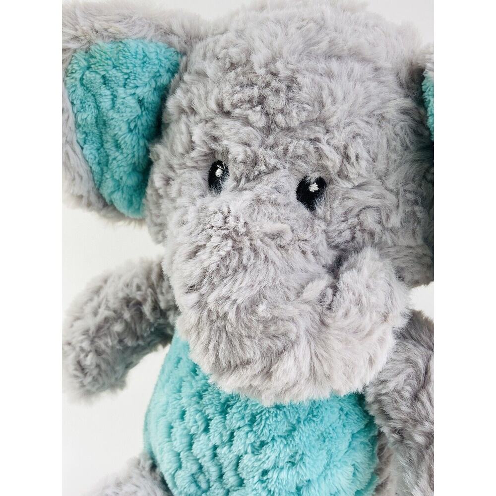 Spark Create Imagine Elephant Plush Stuffed Animal Toy Rattles & Ears Crinkle - Picture 3 of 7